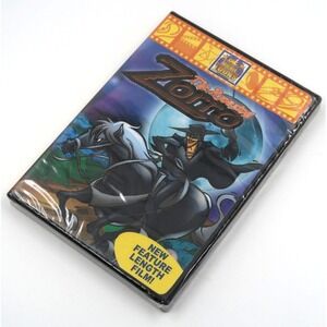 NEW The Amazing Zorro (DVD, 2008) NICKELODEON ANIMATED FEATURE FILM MOVIE